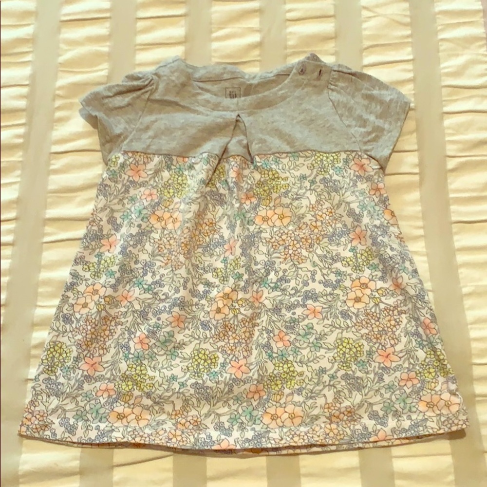 Baby Gap Floral Dress/long shirt